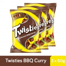 Twisties BBQ Curry (60g x 3)